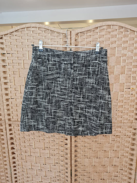 & Other stories black tweed skirt NWT £55