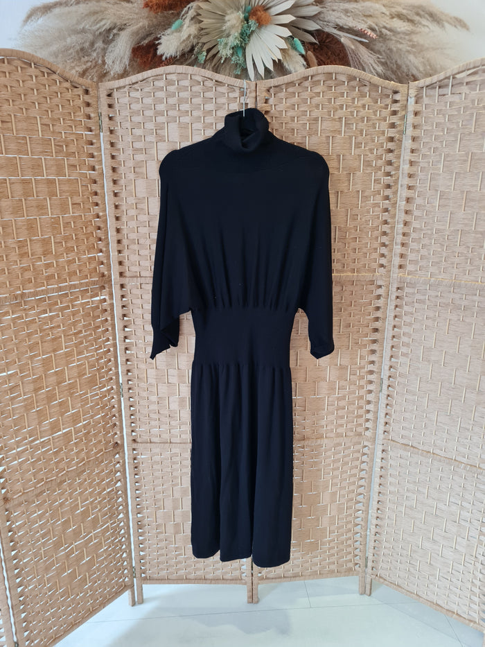 & Other Stories Black Woolen Dress M RRP £95