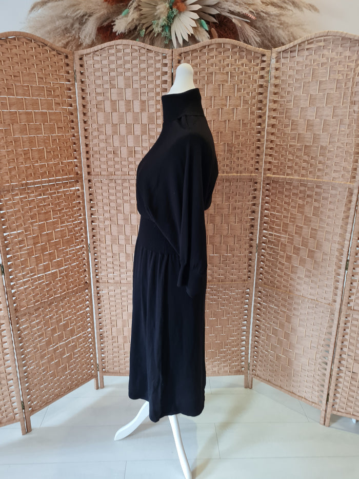 & Other Stories Black Woolen Dress M RRP £95