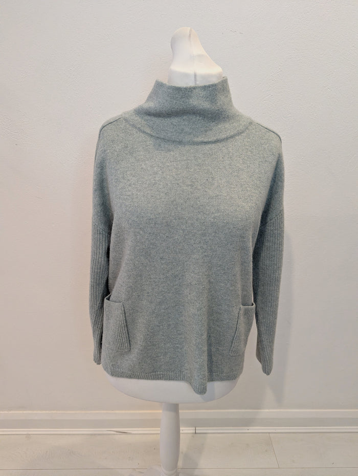Oui Duck Egg Jumper 12