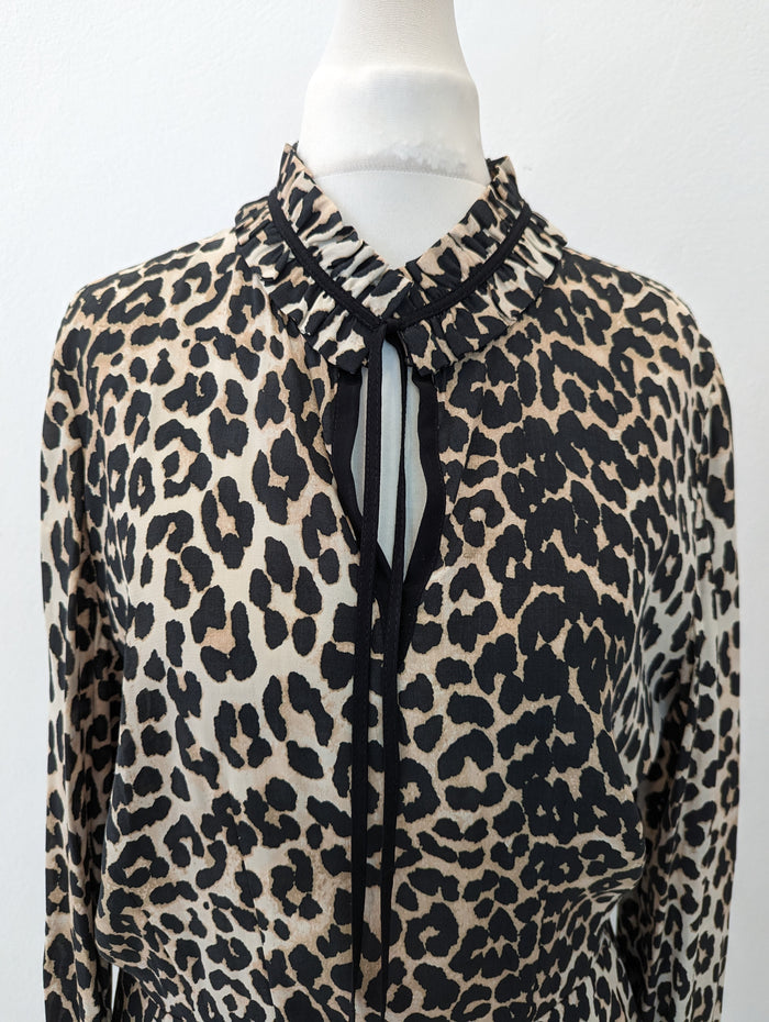 Oui Leopard dress 10