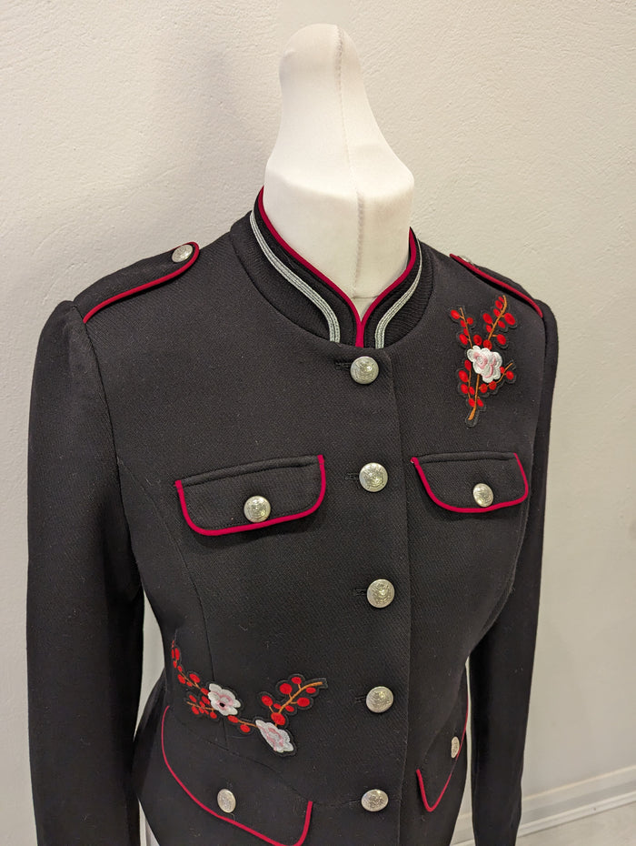 Oui military embroidered jacket 14