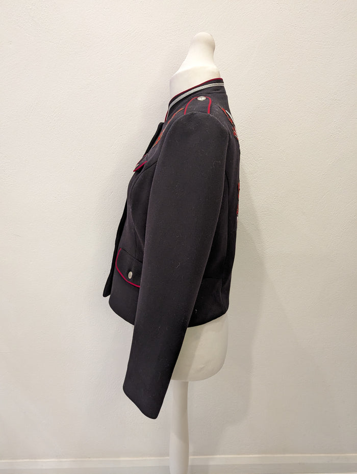 Oui military embroidered jacket 14