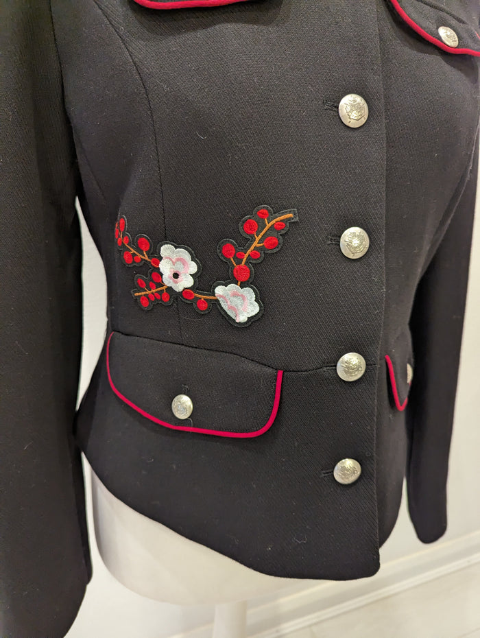 Oui military embroidered jacket 14