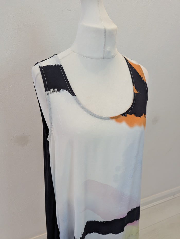 Ozai N KU Black Sleeveless Dress Medium
