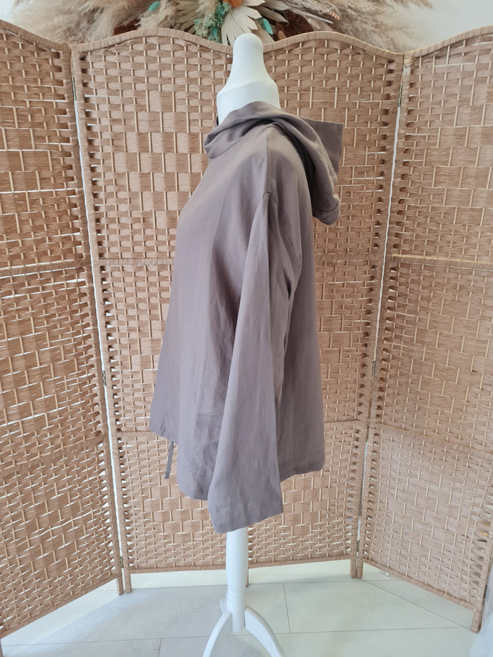 Pangaia Aloe Linen Hoodie L
