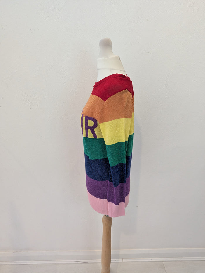 Paris et Moi Stripe Amour Jumper S/M