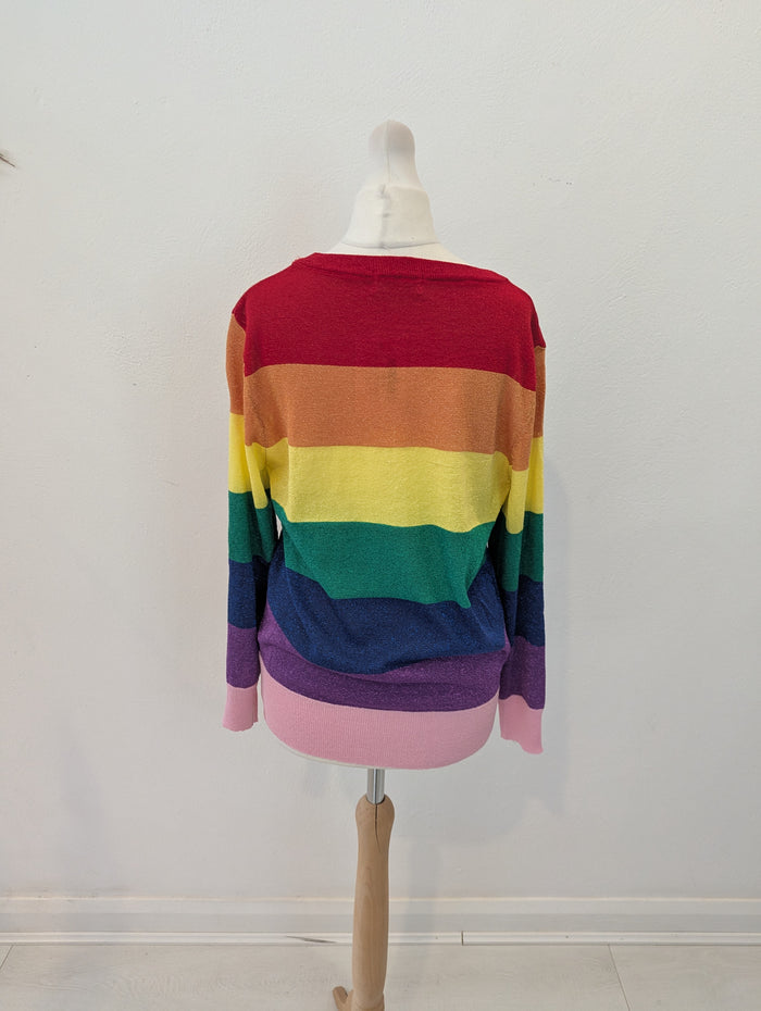 Paris et Moi Stripe Amour Jumper S/M