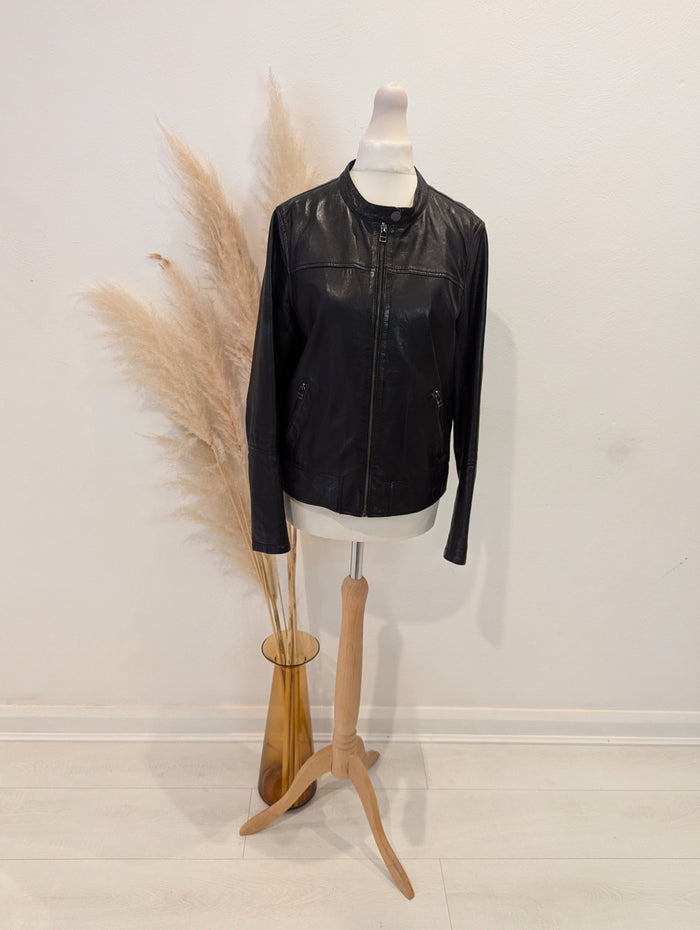Part Two Black Leather Jacket 10