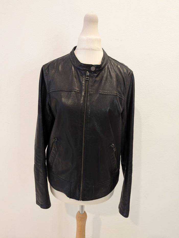 Part Two Black Leather Jacket 10