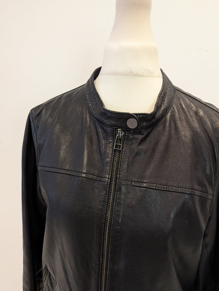 Part Two Black Leather Jacket 10