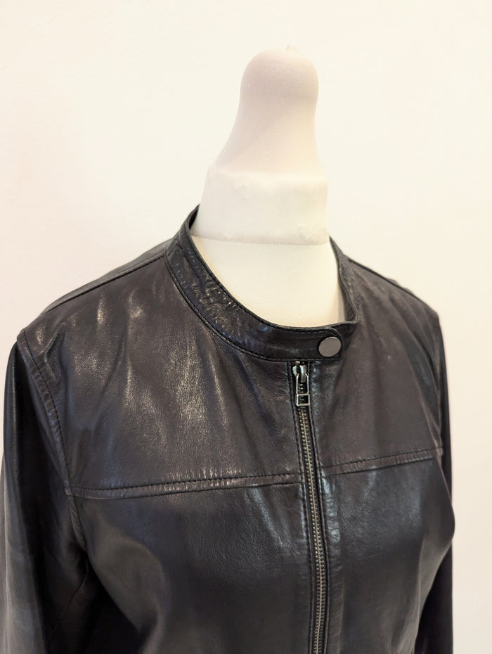 Part Two Black Leather Jacket 10