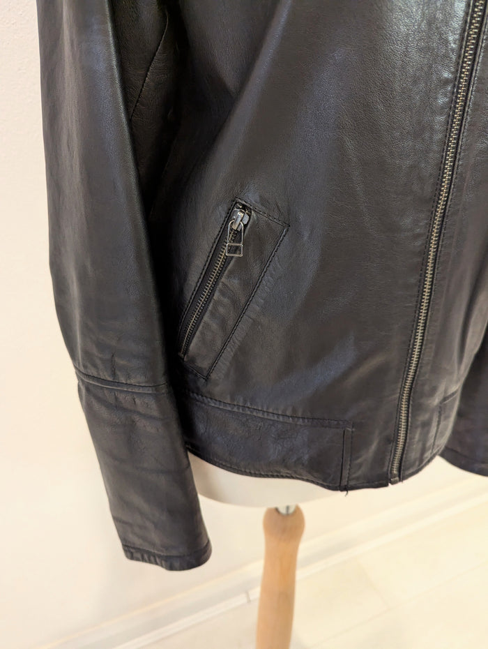 Part Two Black Leather Jacket 10