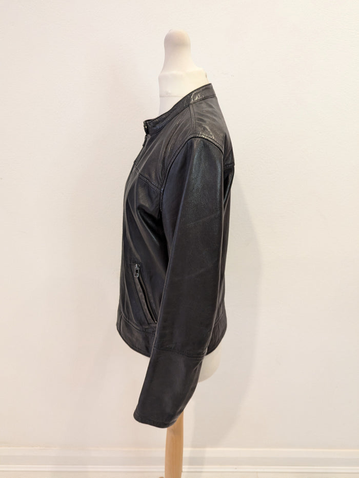 Part Two Black Leather Jacket 10