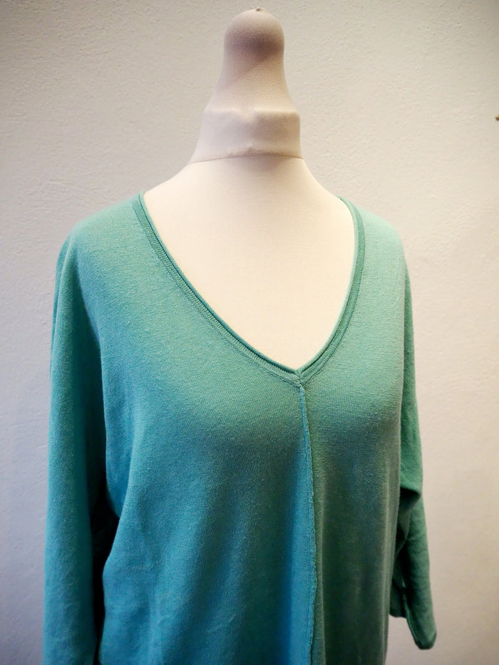 Part Two Green knit Jumper M