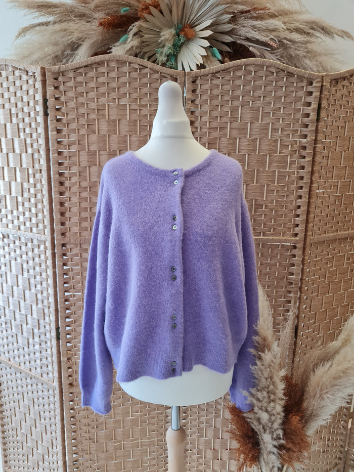 Part Two purple cardigan S NEW RRP £109.95