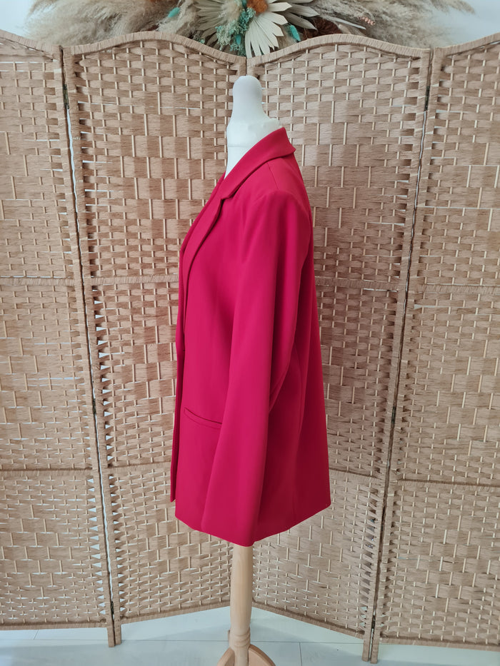 Part Two Red Blazer Size 12