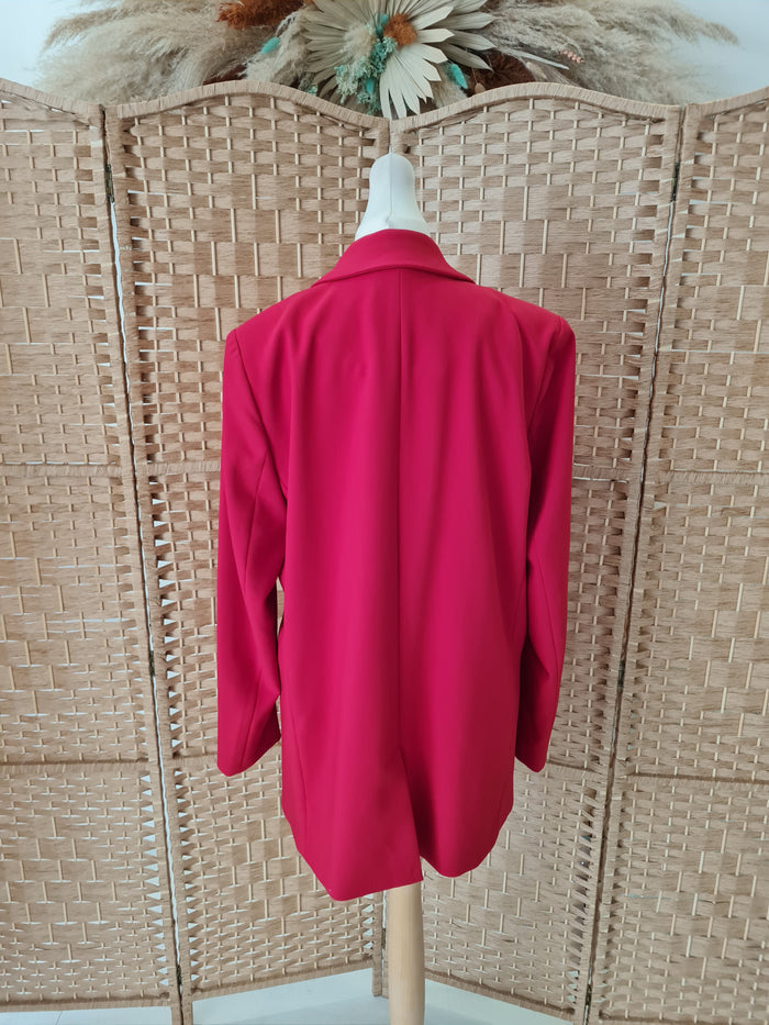 Part Two Red Blazer Size 12