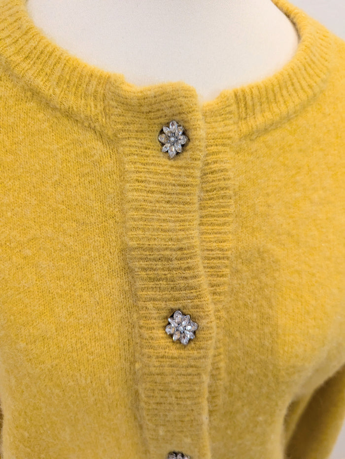 Part Two Yellow Cardigan S