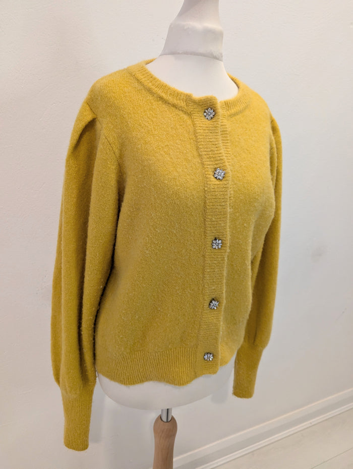 Part Two Yellow Cardigan S