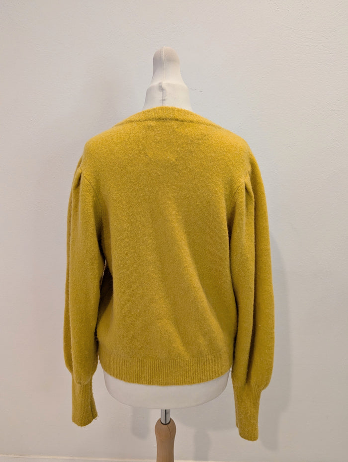 Part Two Yellow Cardigan S
