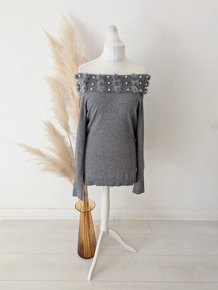 Passioni grey Pearl Jumper M