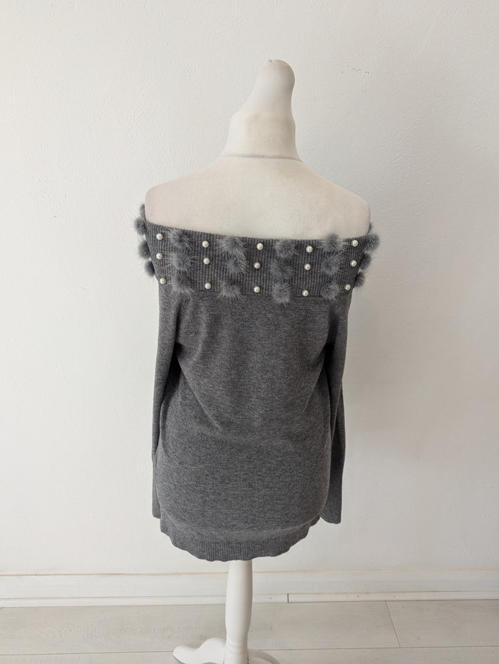 Passioni grey Pearl Jumper M