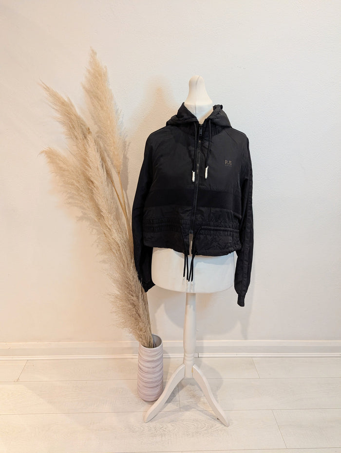 P.E. Nation Black Crop Jacket M NWT £140
