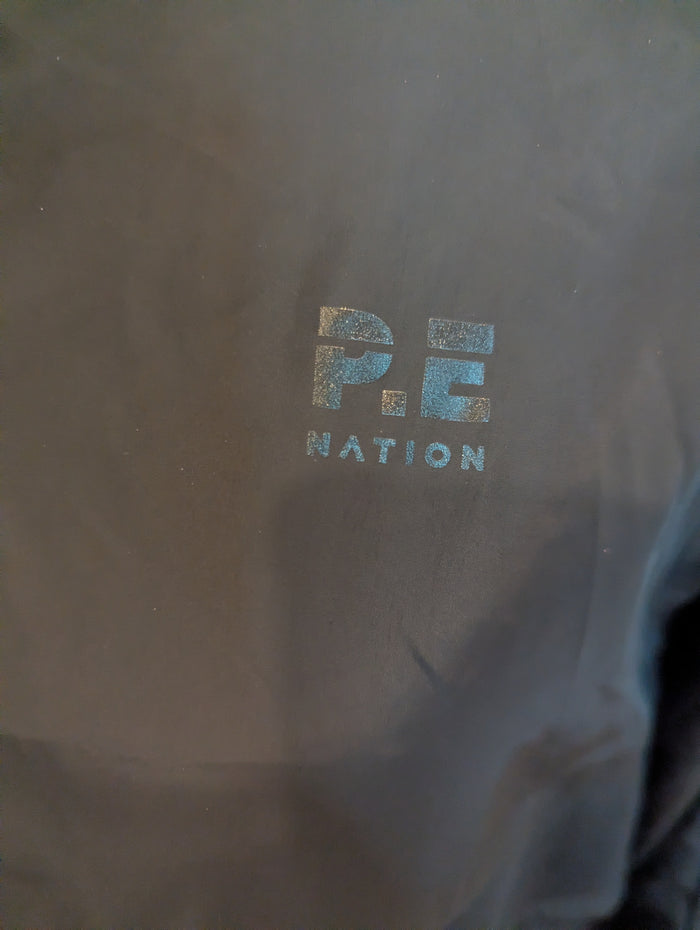 P.E. Nation Black Crop Jacket M NWT £140