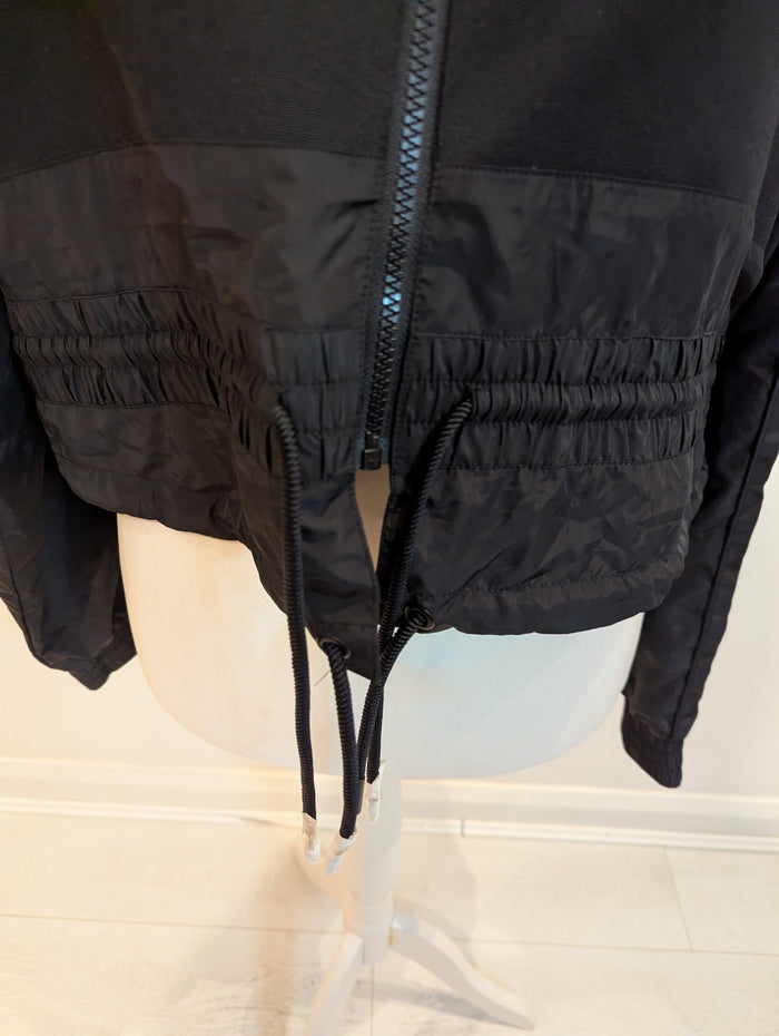 P.E. Nation Black Crop Jacket M NWT £140