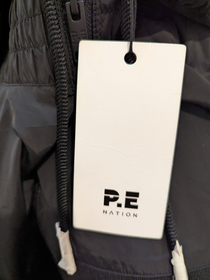 P.E. Nation Black Crop Jacket M NWT £140