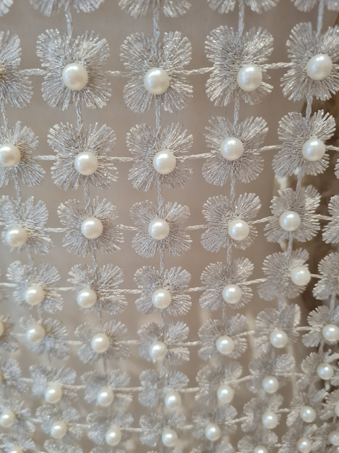 Pearl Floral Bolero