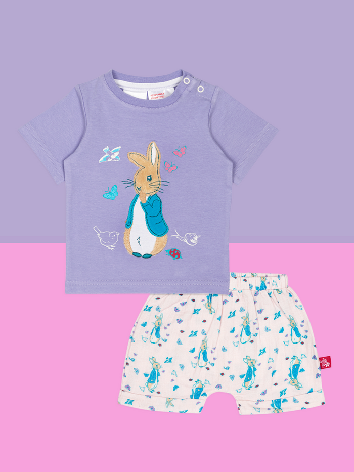 Peter Rabbit™ Love Summer Muslin Shorts