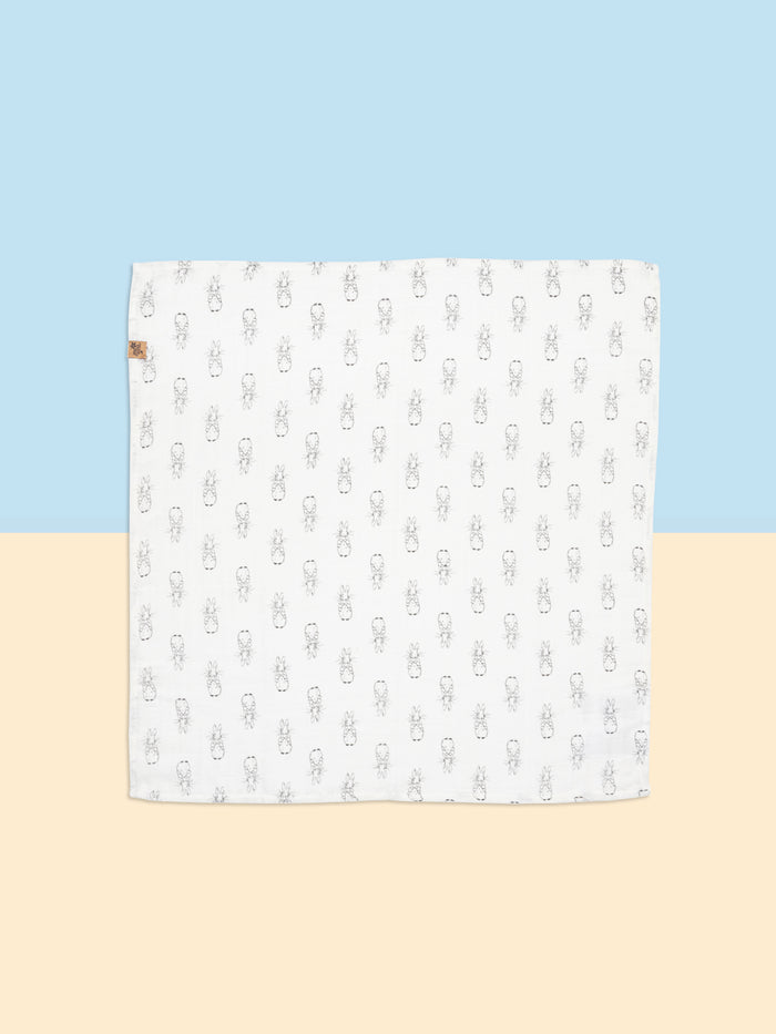 Peter Rabbit™ Neutral Muslin Squares