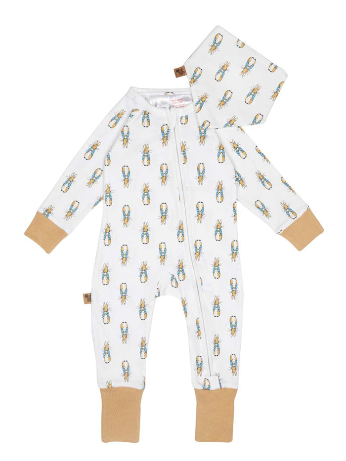 Peter Rabbit Neutral & Pink Comforter Gift Box