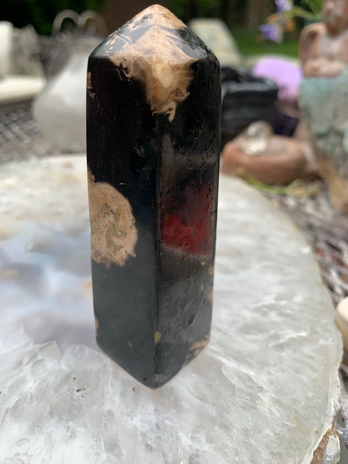 Petrified Wood Obelisk