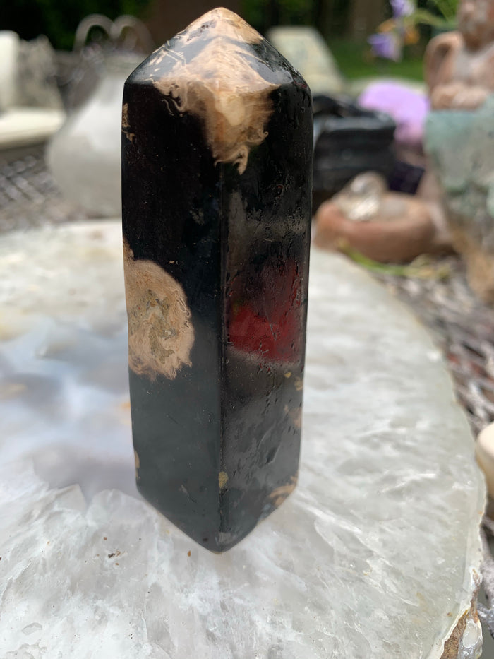 Petrified Wood Obelisk