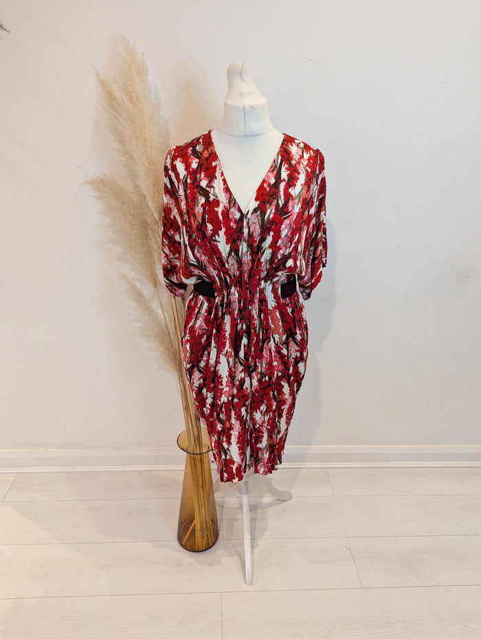 Phase Eight floral print dress M
