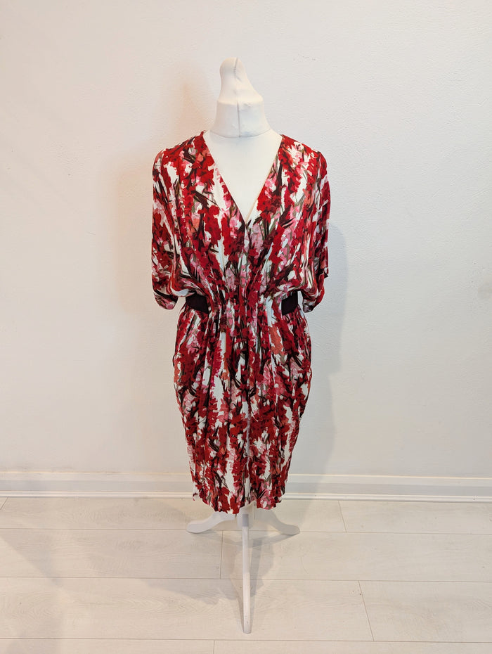 Phase Eight floral print dress M