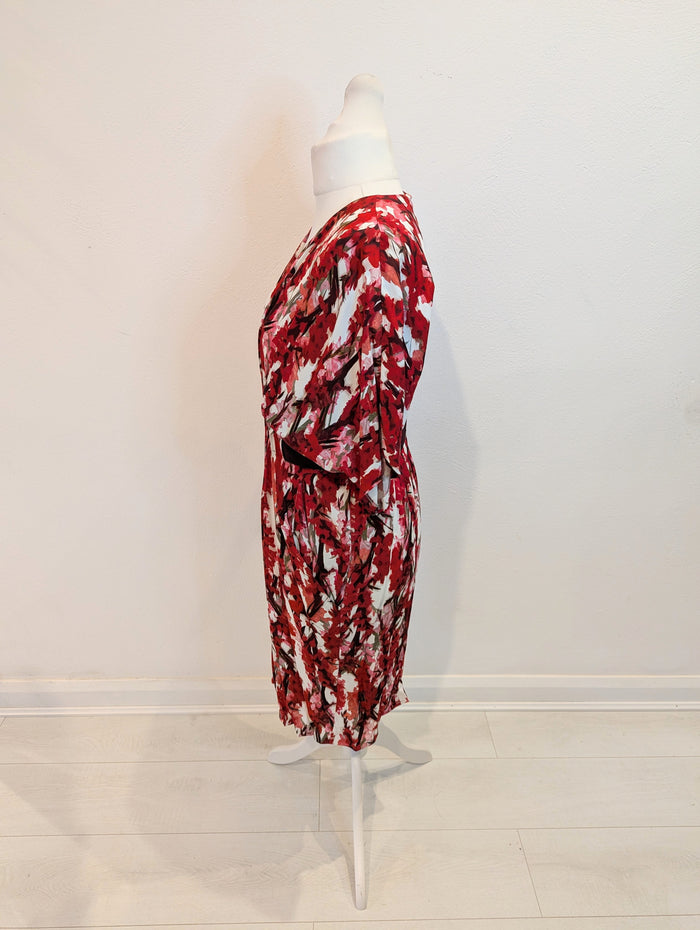 Phase Eight floral print dress M