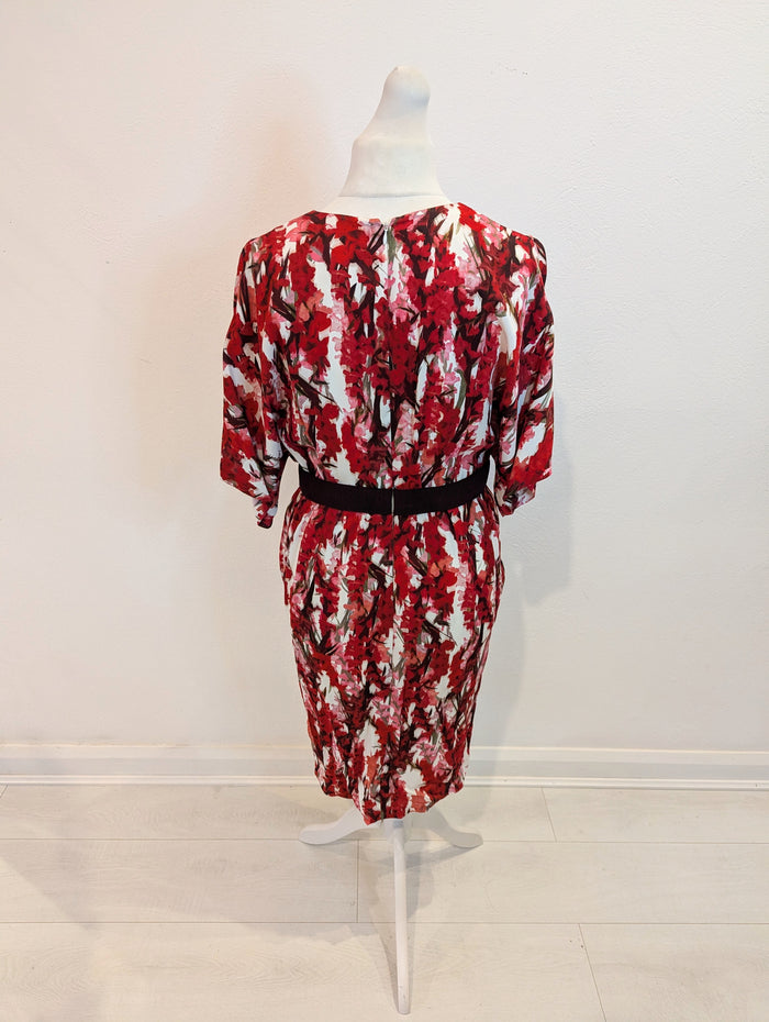 Phase Eight floral print dress M