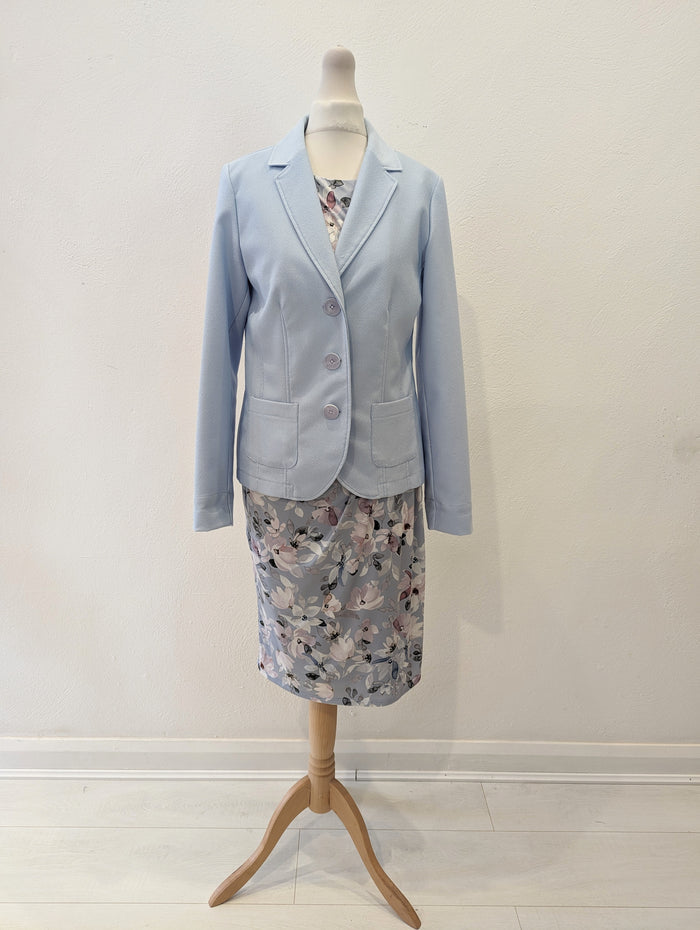 Phase Eight/ G&O Blue Floral Dress 10