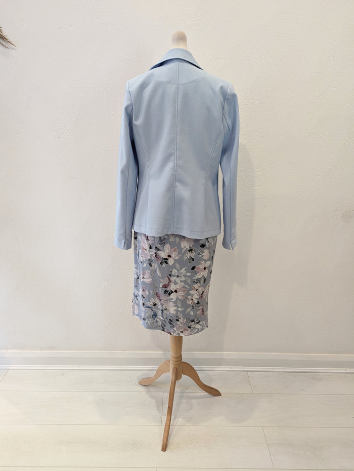Phase Eight/ G&O Blue Floral Dress 10