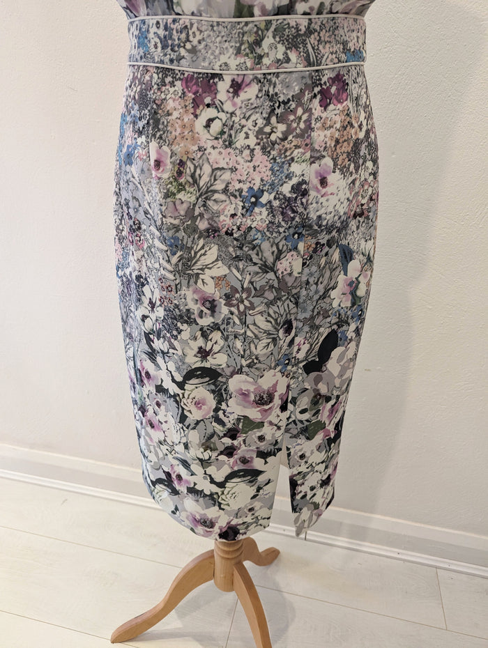 Phase Eight Sage Floral Dress 2 Piece 10