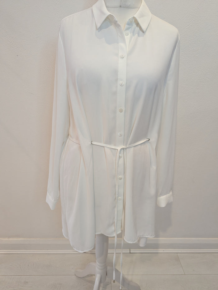 Phase Eight White Tunic Size 16