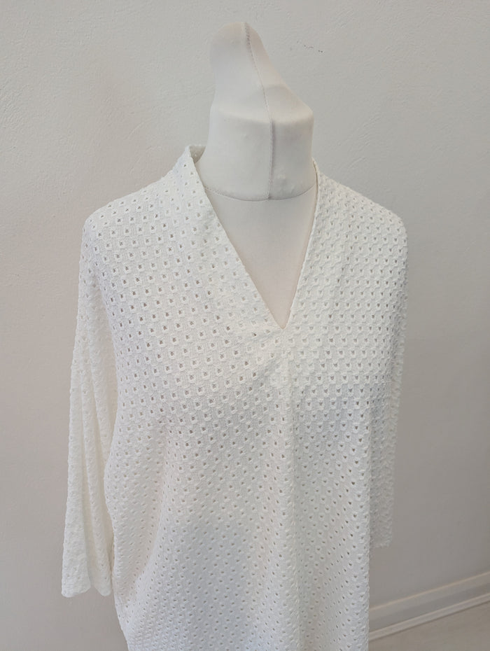 Phase Eight White Tunic Size 18