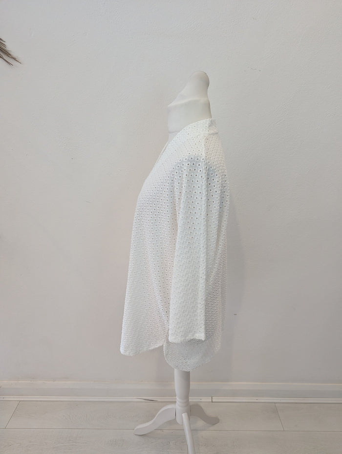 Phase Eight White Tunic Size 18
