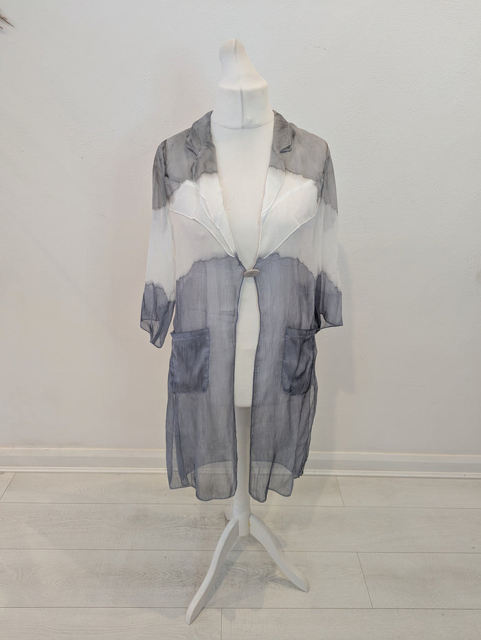 Picadilly Canada Sheer Jacket Small