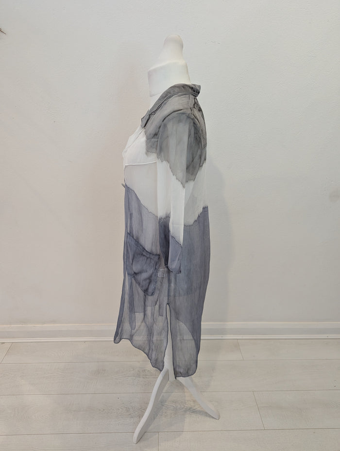 Picadilly Canada Sheer Jacket Small