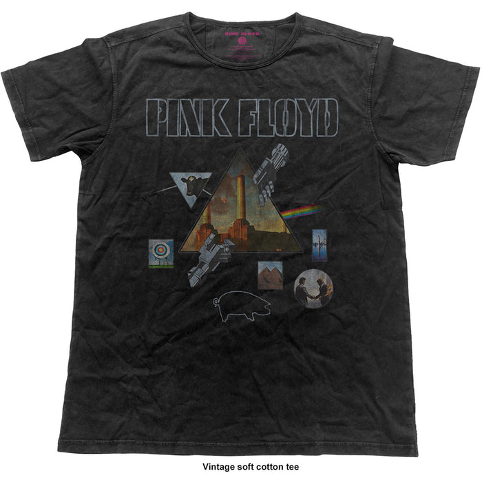 Pink Floyd T-shirt - Montage Rock Off